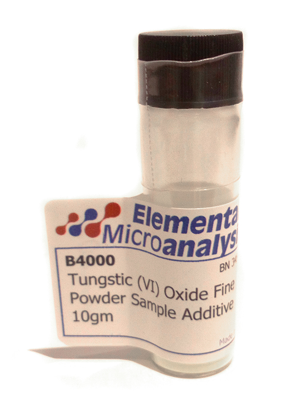 Tungstic (VI) Oxide Fine Powder Sample Additive 10gm